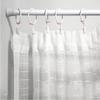 Lsgoodcare Set of 30 Decorative Metal Drapery Curtain Rings with Clips-1 Inch Interior Diameter, White Clip Rings for Curtain(Premium Iron Material) view 4
