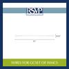 RSVP International Cheese Slicer Cut Cheese, Meats & Other Appetizers, 6x13", Replacement Wires for Green and White Marble view 4