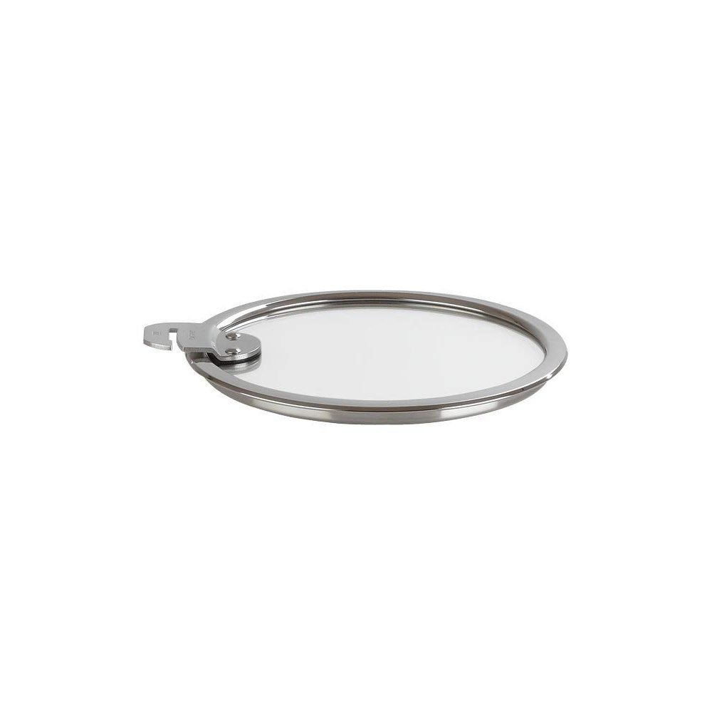 Cristel Strate 6.5 Inch Tempered Glass Detachable Handle Flat Glass Lid