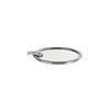 Cristel Strate 6.5 Inch Tempered Glass Detachable Handle Flat Glass Lid view 2