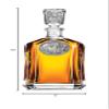 Heritage Pewter Cape Buffalo Capitol Decanter | 24 OZ Whiskey Decanter for Liquor with Airtight Stopper | Expertly Crafted Pewter Glass view 3