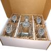 Heritage Pewter Moose Capitol Decanter Chest Set | 24 OZ Liquor Pourer with 4 Double Old-Fashioned Glasses | Expertly Crafted Pewter Glass view 1