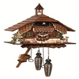 Engstler Quartz Cuckoo Clock Black Forest House EN 429 Q