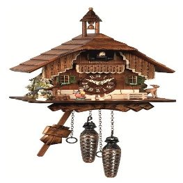 Engstler Quartz Cuckoo Clock Black Forest House EN 429 Q