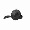 Schlage F51A ACC 622 Accent Door Lever, Keyed Entry Lock, Matte Black view 2