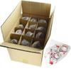 Easy Cap Beer Bottles - Kombucha Bottles - 16 oz. - Clear flip top 12 pack - EZ Cap - Original Cherry Blossom Hardware Bottles (12, Clear Mason Jar Bottles) view 3