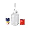 FastRack - Shepherd Made Mead Making Kit - 1 Gallon Jug Fermentation Set with Clear Glass Fermentation Jar, 3pc Airlocks, Rubber Stopper, Yeast Nutrient & Mead Yeast for Home Brewing view 1