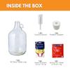 FastRack - Shepherd Made Mead Making Kit - 1 Gallon Jug Fermentation Set with Clear Glass Fermentation Jar, 3pc Airlocks, Rubber Stopper, Yeast Nutrient & Mead Yeast for Home Brewing view 2