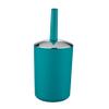 Wenko Brasil Toilet Brush Set, TPE, Petrol Blue, 10 x 10 x 37 cm view 1