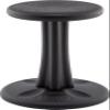 KORE DESIGN Wobble Stool Chair, Girls + Boys Kid Desk Stools, Ergonomic Small Office Chairs, Flexible Seating for Active Kids, ADD/ADHD, Classroom, School, Home, Pre-Teen (18.7in), Age 10-11 yr, Black view 1