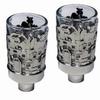 Majestic Giftware CH200 Neronim Candle Holder, 3-Inch, Silver Plated view 1