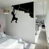 Loud Designs Rock Climbing Wall Art Sticker Sports Vinyl Mural WA605, Large 179cm(w) X 112cm(h) view 1