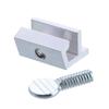 1st Choice Sliding Window Locks Aluminum Metal Window Locks Security Safety Door Locks Adjustable Security Locks with Keys (Silver, 4 Sets) view 4