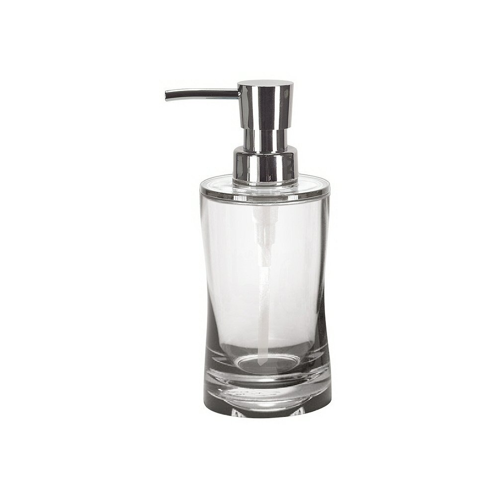 Kleine Wolke Colorful Modern Impact Resistant Liquid Soap Dispenser - 8.5oz - Clear