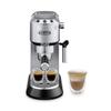 DeLonghi Dedica Espresso Machine with Manual Milk Frother, 15-Bar Pump & Adjustable Tray - Home Barista Coffee Maker for Espresso, Latte, Cappuccino & Iced Coffee - Italian Stainless Steel Design view 1
