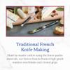 Jean Dubost Laguiole 4-Piece Spreader Set, Ivory Handles - Rust-Resistant Stainless Steel - Includes Wooden Tray - Made in France view 4