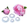 1 X Peony 4 Piece Cutter Set by FMM view 2