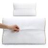 Royal Therapy Memory Foam Pillow, Queen Neck Pain Relief, Contour Cervical Pillow, for Neck and Shoulder Pain, Side, Back and Stomach Sleeper, 24x14x5 inches view 2