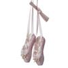Pink Glitter Ballet Shoes Christmas Tree Ornament T1483 New view 1
