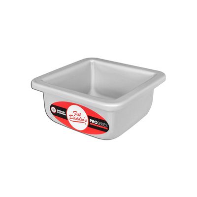 Fat Daddio's Square Cake Pan Solid Bottom 4"x4"x2"