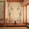 Bamboo Wall Decal Symmetrical Bamboo Vinyl Wall Sticker Wall Graphics 80" H X 42" W view 2