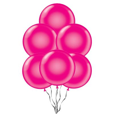 PMU Balloons 24 Inch PartyTex Premium Magenta Latex Pkg/12