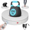ComXim 12.6In/32cm Rotating Platform, 350lbs Capacity Motorized Electric Turntable, Heavy Duty Motorized Rotating base, Large Motorized Rotating Display Stand,Photography Turntable with Remote view 1