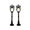 Lemax Village Collection Parisian Street Lamps Set of 2 Battery Operated # 44757 view 1