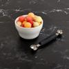 Cat Cora Melon Baller, Professional 18/8 Stainless Steel Dual Blades 10/15-Millimeter for Melon Balls and Garnishes, Ergonomic Soft-Grip Handle view 4