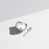 Georg Jensen Bloom Salt Cellar with Spoon view 3