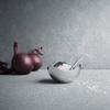 Georg Jensen Bloom Salt Cellar with Spoon view 4