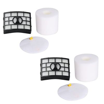 Hepa Foam & Felt Filter for Shark Rotator Powered Lift-Away NV752 NV650 AZ1002 True Pet NV650W NV652 NV750W Lift-Away Deluxe NV751 NV651 Part #: XFF650 & XHF650 2 Sets (2)