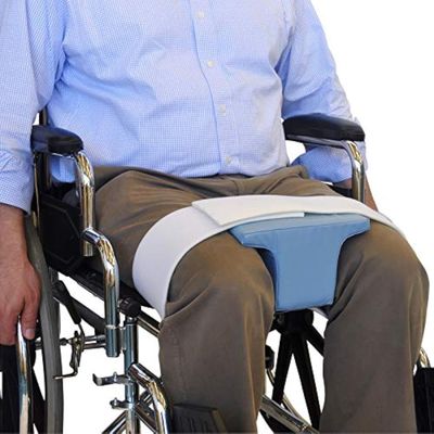 NYOrtho Abduction Wedge Knee Separator for Hip Surgery Recovery 4" Orthopedic Pillow for Leg Support, Contracture Prevention & Post Surgery Use Wheelchair or Bed Wipeable, Fluid-Resistant