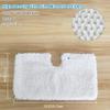 Fushing 3Pcs Steam Mop Pads, Washable Microfiber Cleaning Steamer Replacement Pads for Shark Steam Mop S3501 S3601 S2902 S3901 S3550 S3601D S3801 S3801CO SE450 S2901 view 2