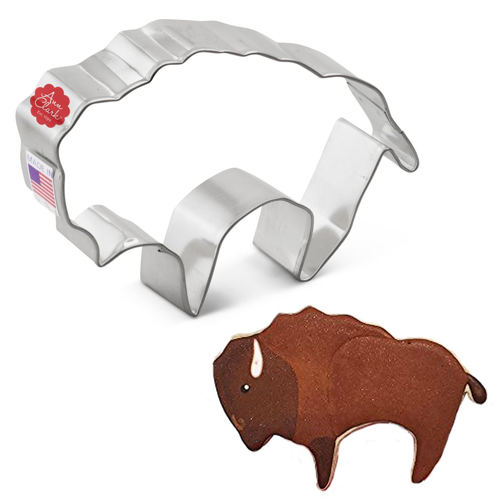 Ann Clark Buffalo Cookie Cutter 4-3/4 Made in USA