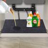 Under The Sink Mat,Kitchen Tray Drip,Cabinet,Absorbent Felt Layer Material,Backing Waterproof(36inches x 30inches) Charcoal view 1