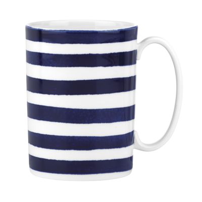 Kate Spade New York Charlotte Street North Mug, 1 Count (Pack of 1), Navy