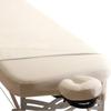 EarthLite Premium Microfiber Massage Sheet Set - Silky, Wrinkle Resistant, Quick Drying, 3piece Set (Fitted, Top, Face Pillow Cover), Cream, Full, 31862 view 1