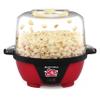 West Bend Stir Crazy Hot Oil Popcorn Popper, Popcorn Maker Machine with Large Serving Bowl Lid and Stirring Rod Perfect for Movie Night Snack Time or Parties, 6-Quart, Red view 1