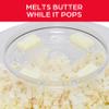West Bend Stir Crazy Hot Oil Popcorn Popper, Popcorn Maker Machine with Large Serving Bowl Lid and Stirring Rod Perfect for Movie Night Snack Time or Parties, 6-Quart, Red view 4
