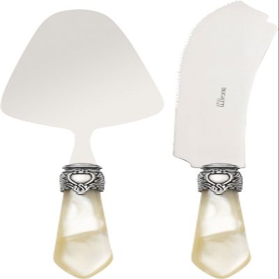 BUGATTI - 2 pcs. Cake set"Oxford" Avorio