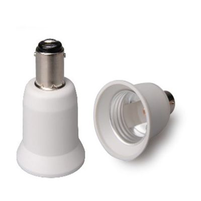 E-Simpo 15-Pack BA15D to E26/E27 Adapter, BA15D to E27 Lamp Base Converter