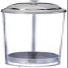 New Star Foodservice 26641 Stainless Steel Straw Dispenser, 3.5-Inch by 10.6-Inch, Clear view 1