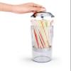 New Star Foodservice 26641 Stainless Steel Straw Dispenser, 3.5-Inch by 10.6-Inch, Clear view 2