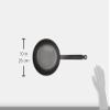 Mauviel M'Steel Black Carbon Natural Nonstick Chef Pan With Iron Handle, 3.4-qt, Suitable For All Cooking Surfaces, Made in France view 3