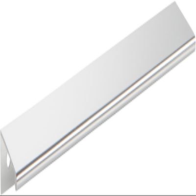 Atlas Homewares A863-CH Tab Edge Pull, Polished Chrome
