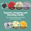 Hamilton Beach Stack & Snap 4-Cup Mini Food Processor & Vegetable Chopper, 250 Watts, for Slicing, Shredding, and Puree, Black (70510) view 4