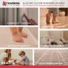 Warming Systems - 35 Sqft 120V Electric Radiant Floor Heating Mat  Includes Heating Mat, Programmable Thermostat, Thermostat Floor Sensor, Installation Monitor and Under Tile Heater view 2