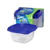 Ziploc Food Storage Meal Prep Containers Reusable for Kitchen Organization, Smart Snap Technology, Dishwasher Safe, Deep Square, 3 Count view 1