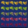 Flagship Carpets Counting Feet Rainbow Numbers Educational Rug for Classroom Carpet or At Home Educational Learning Area, Playroom, Kid's Bedroom Mat, 4' x 6', Blue/Multi-Color view 1